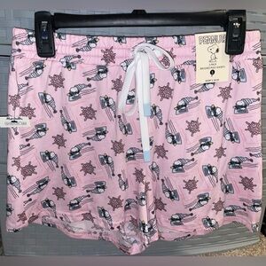 Peanuts Snoopy Winter PJ Shorts
